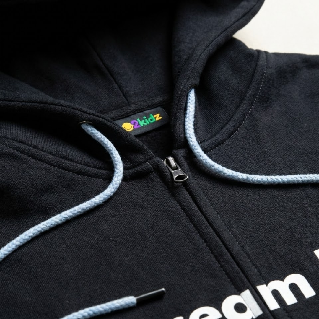 "Dream Big, Start Now" Heavyweight Zip-Up Hoodie